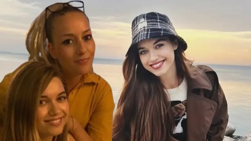 Afra Saraçoğlu'nun çocukluk fotoğrafı gündem oldu! Annesi kayıtsız kalmadı