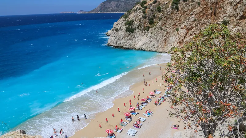 Antalya'da deniz suyu sıcaklıkları