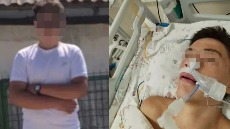"Ayağıma bastın" diyerek arkadaşını öldüresiye dövdü! 14 yaşındaki çocuk yaşam mücadelesi veriyor
