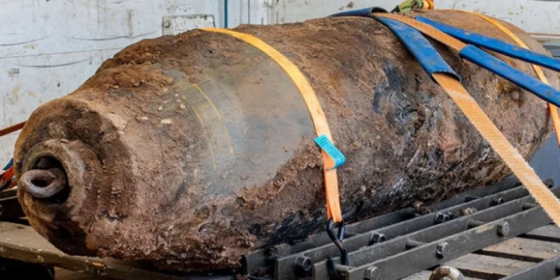 Bir kent ayağa kalktı: İkinci dünya savaşından kalma patlamamış bombalar bulundu