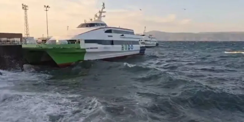 BUDO’nun 6 seferi kötü hava nedeniyle iptal edildi