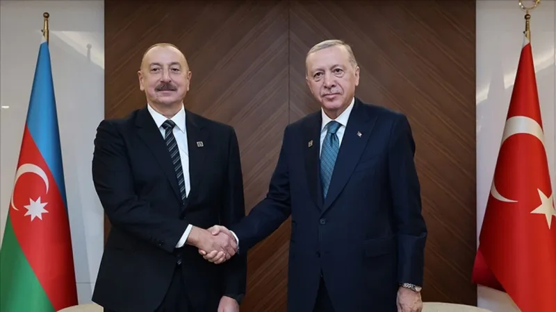 Cumhurbaşkanı Erdoğan Azerbaycan Cumhurbaşkanı Aliyev'le görüştü