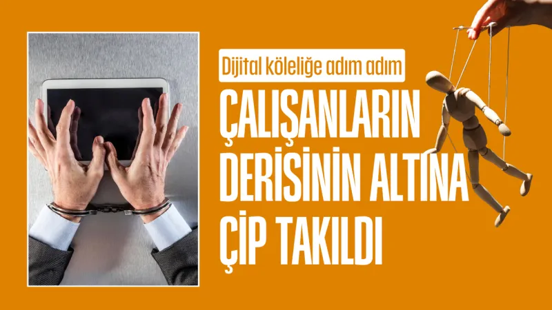 Dijital köleliğe adım adım: Çalışanların derisinin altına çip takıldı