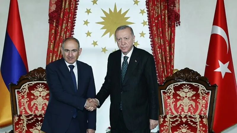 Dolmabahçe'de kritik zirve! Başkan Erdoğan Ermenistan Başbakanı Paşinyan'ı kabul etti: Normalleşme adımları ele alındı