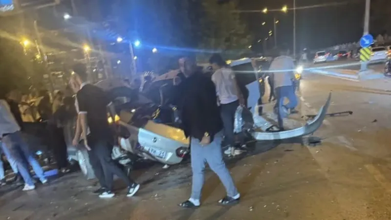 Gaziantep'te Düğün Faciası! Konvoyda Kan Donduran Kaza!