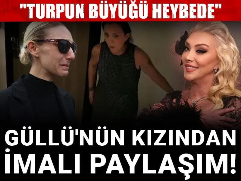 Güllü'nün kızından imalı paylaşım! "Turpun büyüğü heybede"