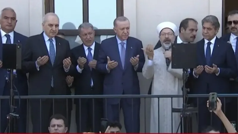 Erdoğan'dan Müjde! Gümrükçü İshak Ağa Camii Açıldı!