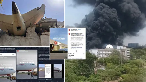 Hindistan'da düşen uçakla ilgili Türkiye'ye çirkin iftira: Uçağın tipi algı operasyonunu çökertti