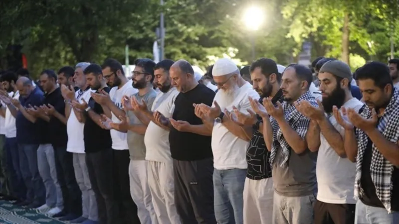 İstanbul'da "Katliama alışma Gazze'yi unutma" eylemi düzenlendi
