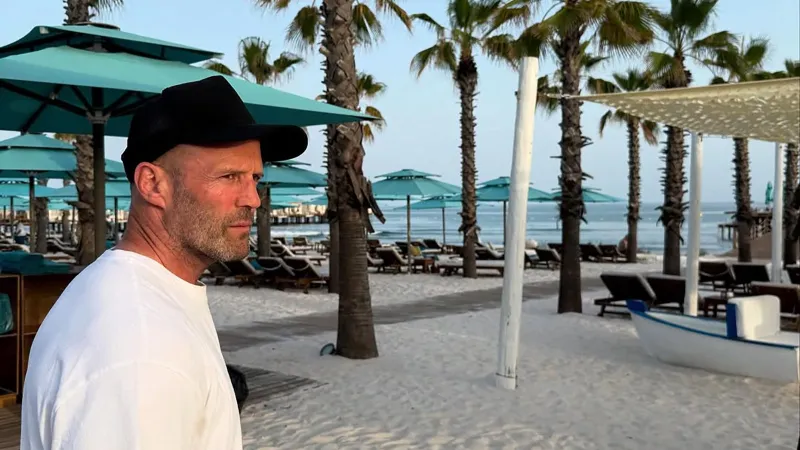 Jason Statham Antalya'da: Geri dönmek harika