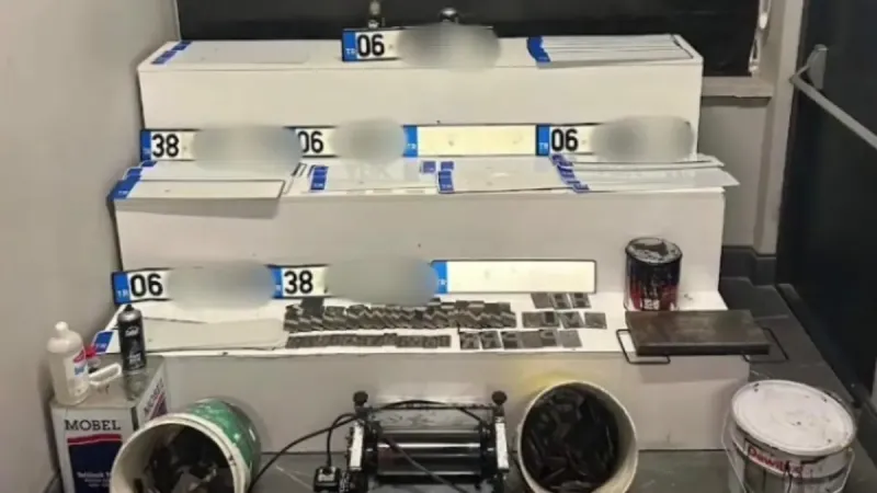 Kayseri'de Sahte Plaka Şebekesi Çökertildi! İşte Operasyonun Detayları