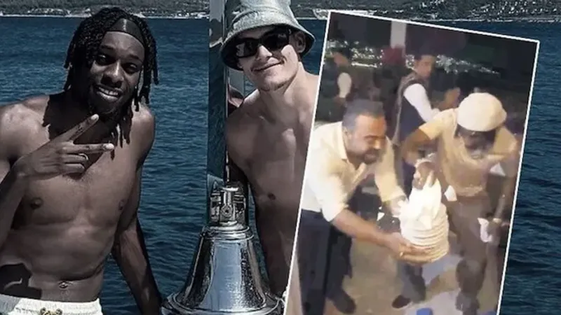 Frimpong Bodrum'u Yaktı! 600 Bin TL'lik Hesap Şok Etti