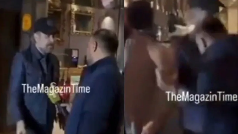 Nejat İşler'e Şok Saldırı! Magazin Muhabiri Kafa Mı Attı?