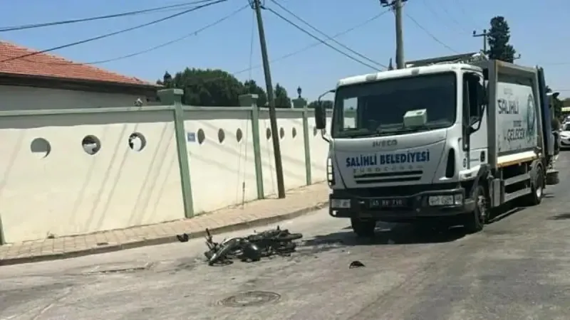 Manisa'da Feci Kaza: Çöp Kamyonunun Çarptığı Yusuf Hayatını Kaybetti!