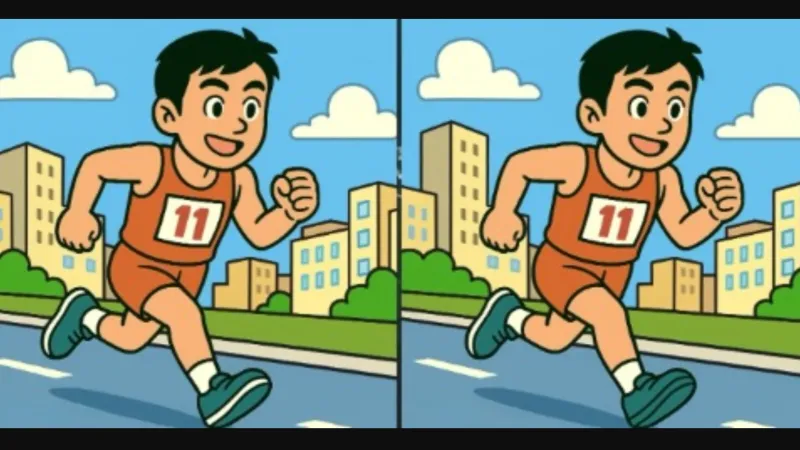 Maratonda Koşanlar: 3 Farkı 12 Saniyede Bulabilecek misin?