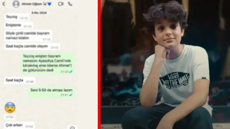 Mattia Ahmet Minguzzi'nin teyzesinden yüreklere dokunan bayram paylaşımı! "Bayram kime geldi?"