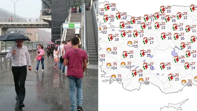 Sıcaklar Bitiyor! Meteoroloji'den Şok Uyarı: Hava 10 Derece Birden Düşecek!