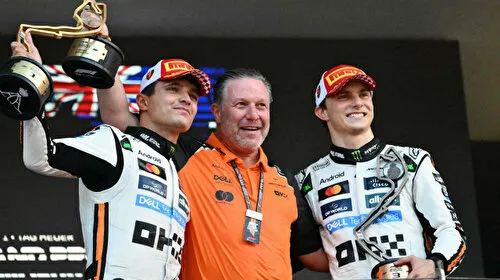 Monako Grand Prix'sinde kazanan Lando Norris