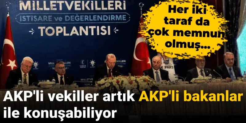 AKP'de Bakanlara Ulaşım Krizi Bitti Mi? Vekiller Rahatladı!