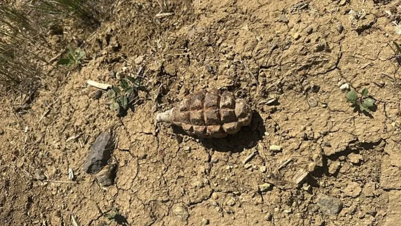 Ankara'da Şok! 104 Yıllık El Bombası Tarlada Bulundu!