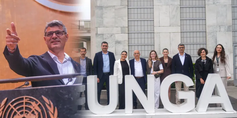 Türk Sporculardan BM'de Barış Çağrısı! Madalya Sözü Verdiler