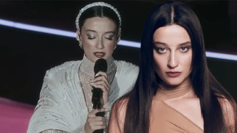 Melike Şahin Harbiye konserinde duygusal anlar yaşadı