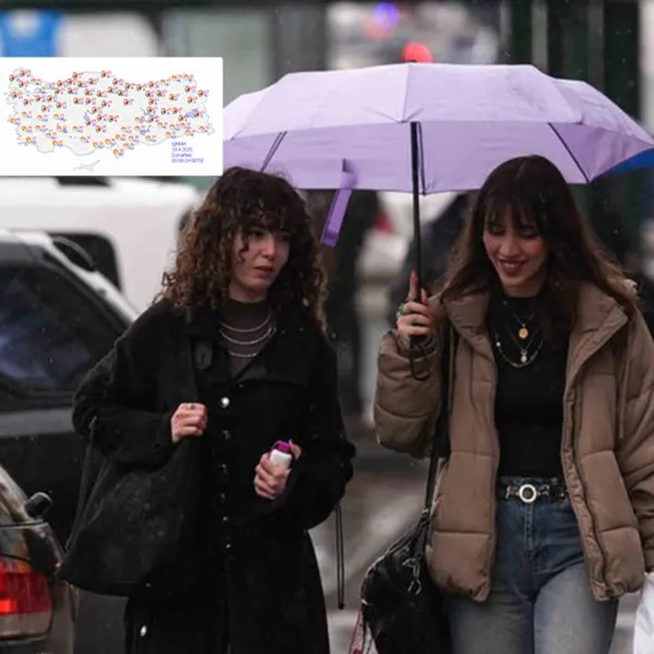 5 Bölge Alarmda! Meteoroloji'den Şiddetli Sağanak Uyarısı!