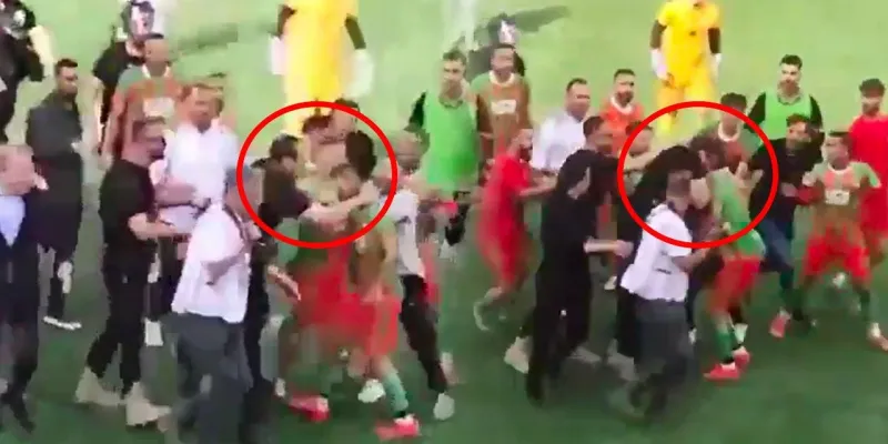 Şok! Polis Futbolcuya Kafa Attı: Sahada Neler Yaşandı?