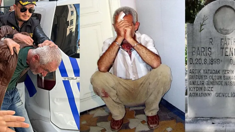 Evlat Katili Selçuk Tengioğlu! Mezar Taşındaki Acı Sözler Şoke Etti