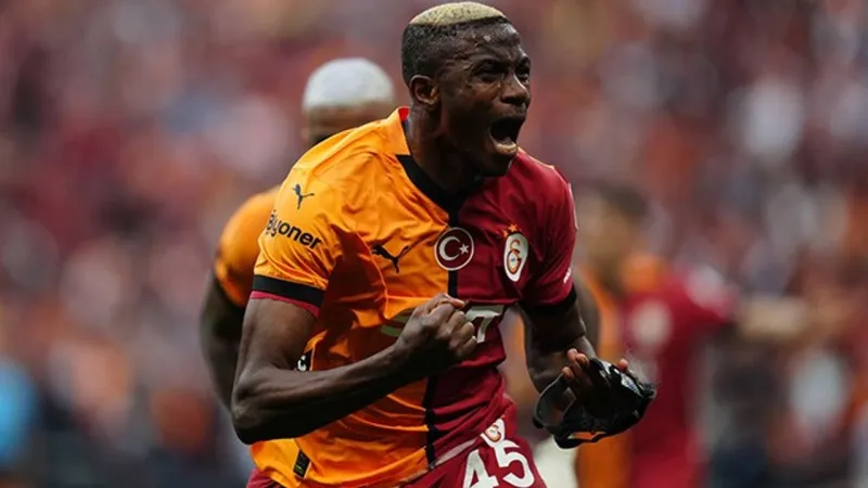Osimhen'in Türk futbol tarihine geçmesine 2 gol kaldı