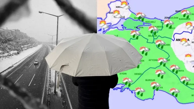 Sarı kod verildi, sel riski artıyor! Meteoroloji uyardı: Kış nasıl geçecek? Sibirya etkisi yolda