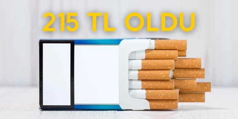 Sigara fiyatlarına dev zam geldi! 215 TL oldu