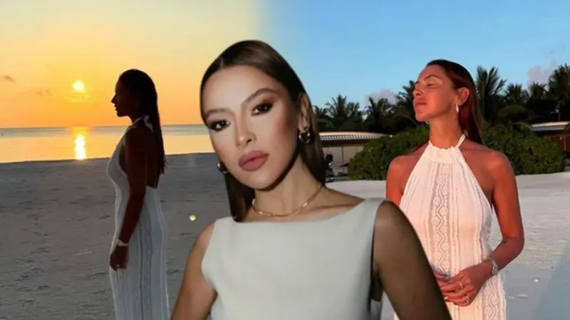 Soluğu Maldivler'de aldı! Hadise'den peş peşe paylaşımlar!