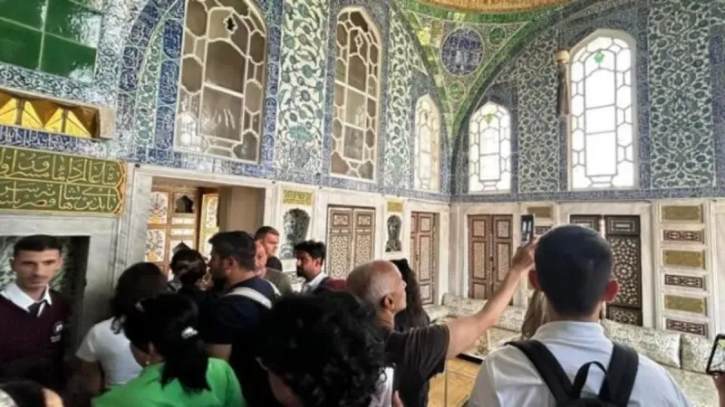 Topkapı Sarayı'nın yeni 'Harem odaları' ziyaretçilere açıldı